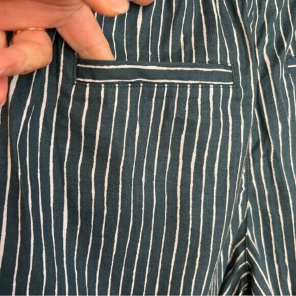 Marimekko Uniqlo  * Women's Shorts, Linen Blend, Pockets ,Green, High Waist - Picture 11 of 14